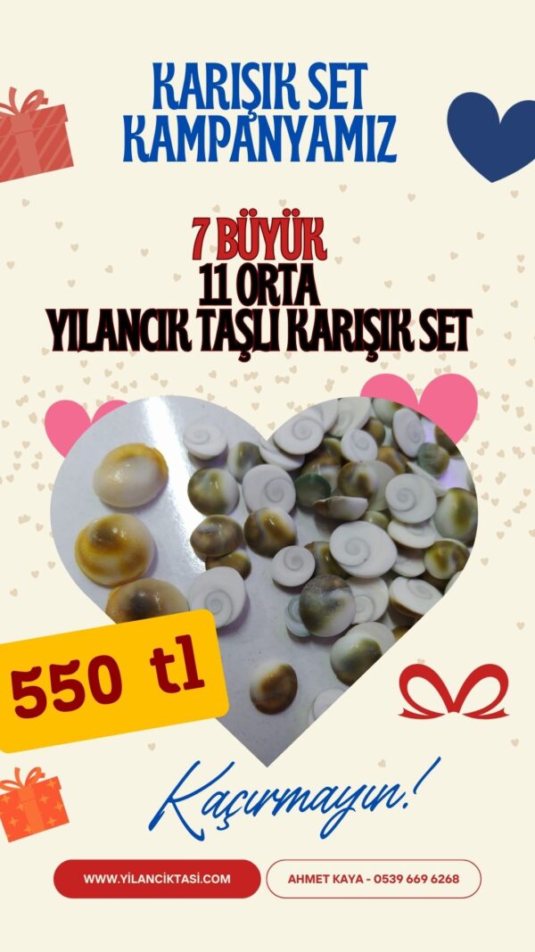 2. KARIŞIK SET- (7 BÜYÜK, 11 ORTA)